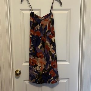 Floral Silk Dress from Anthropologie